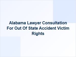 Alabama Lawyer Consultation for Out-of-State Accident Victims